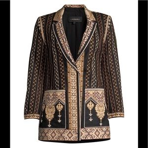 3X “HOST PICK” Kobi Halperin Embroidered Linen Blend Jacket